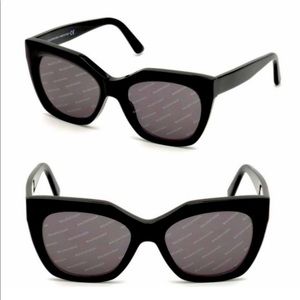 Balenciaga Logo Sunglasses